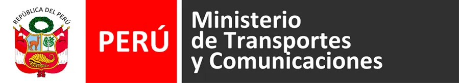 logo del ministerio de transportes y comunicaciones del peru